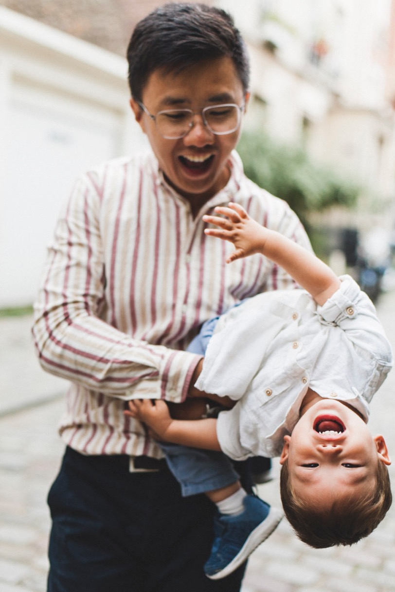 Portrait entre un père et son fils