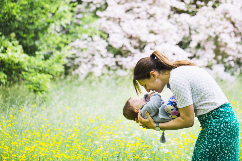 Portrait photo d'une mère avec sa fille_Sarah Galvan